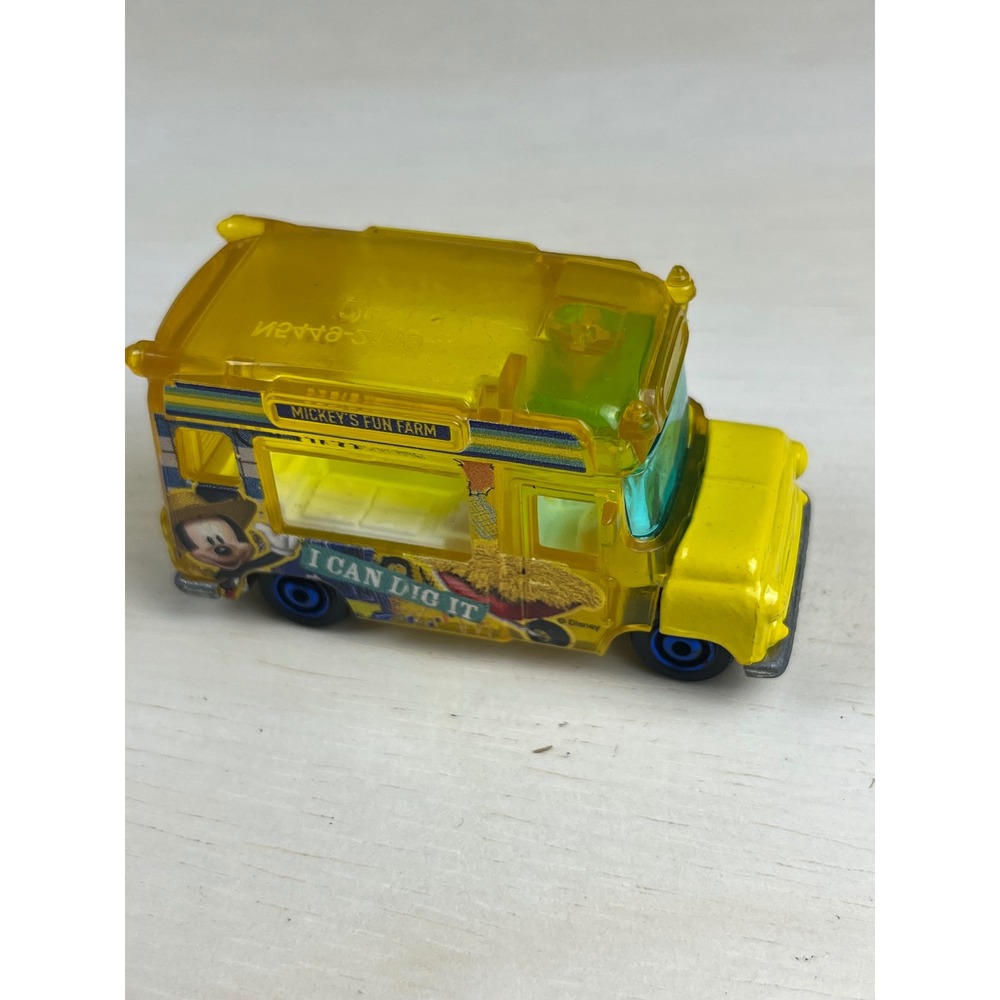 Matchbox Disney Mickey Mouse Ice Cream Van Yellow Fun Farm Diecast Truck